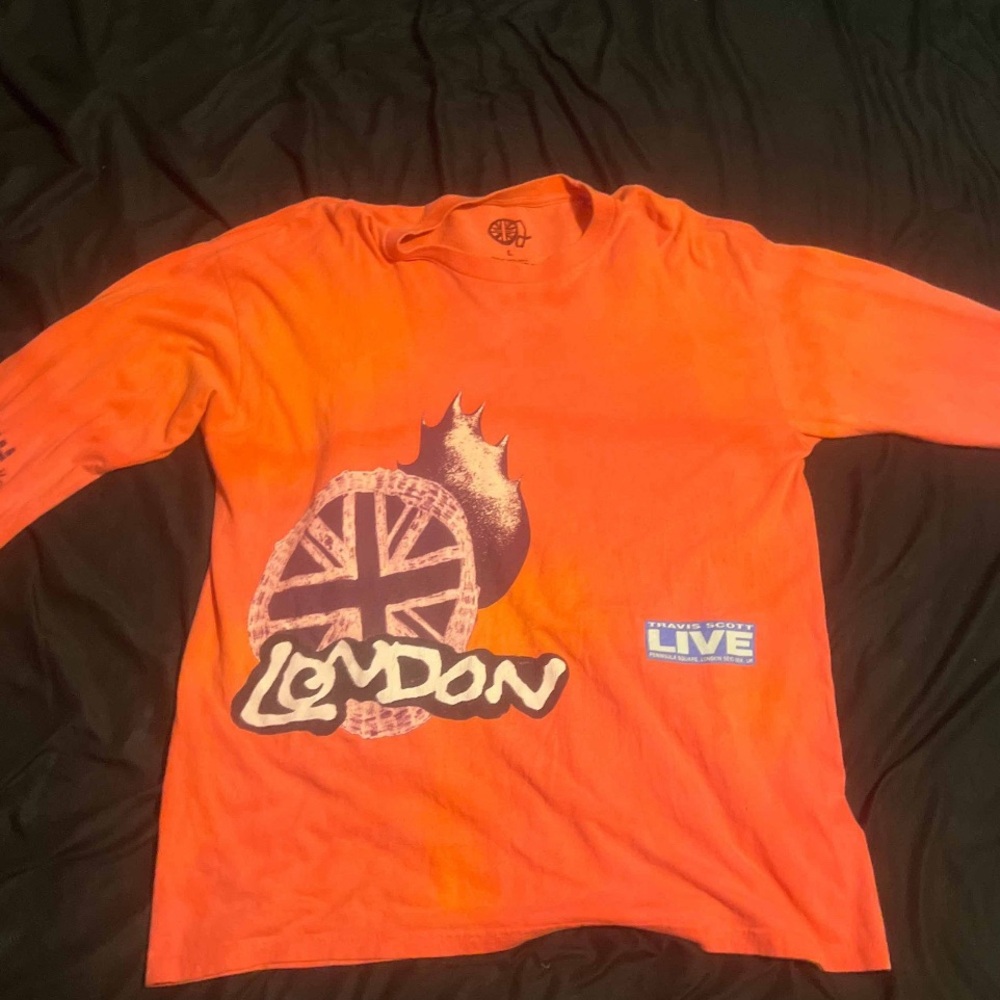 Travis Scott 02 live tie dye long sleeve mans L